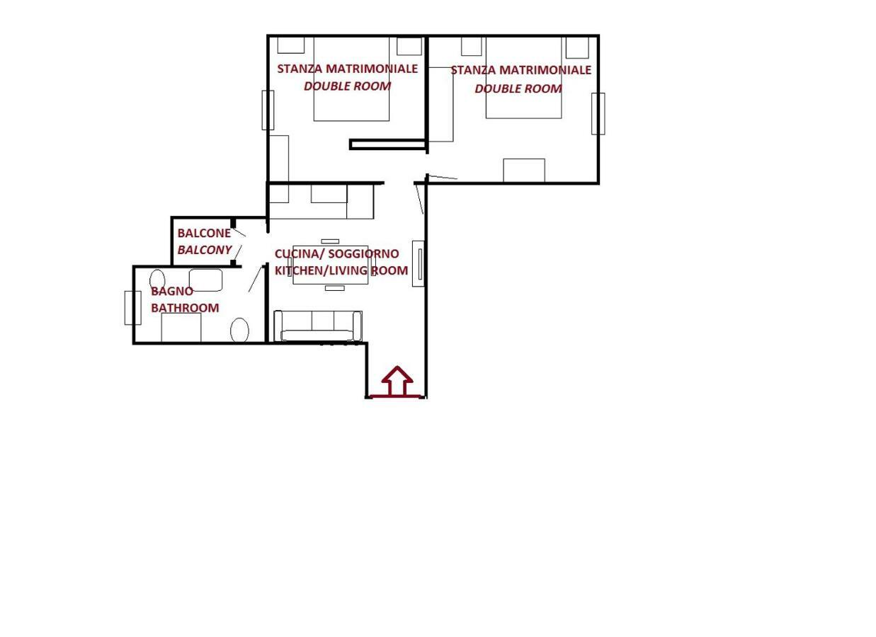 פראטו Palazzo Guasti Appartamento Guido מראה חיצוני תמונה